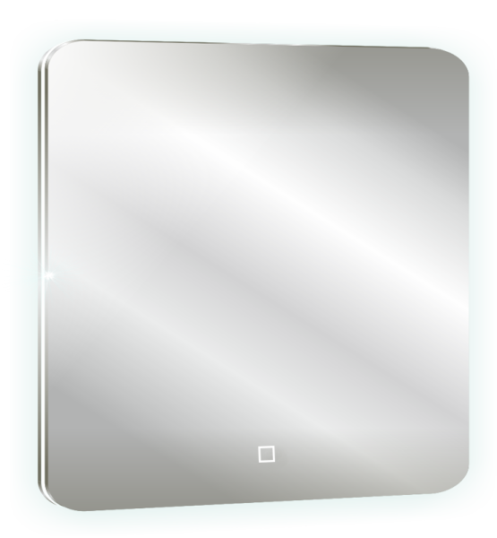 Зеркало с подсветкой Art&Max Modica AM-Mod-800-800-DS-F 80x80 фото