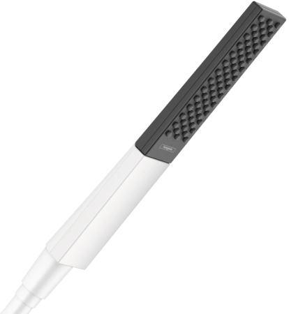 Душевая лейка Hansgrohe Rainfinity 100 Baton 1 jet 26867700 белая матовая фото