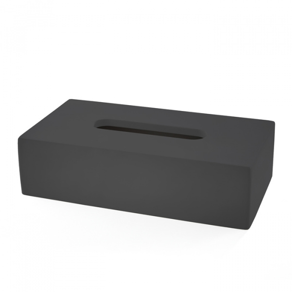Контейнер для бумажных салфеток 3SC Mood Black MN70A черный матовый фото