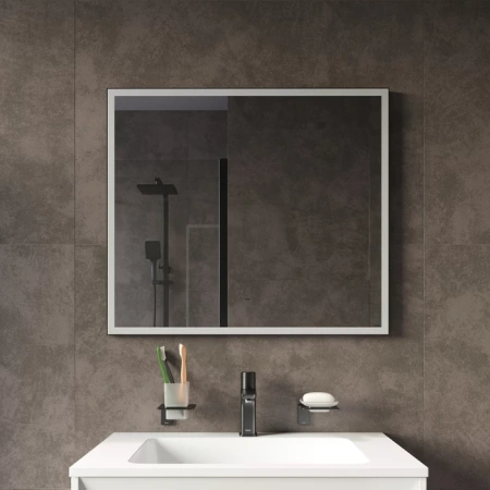 Зеркало с подсветкой и термообогревом Iddis Slide SLI8000i98 80x70 фото