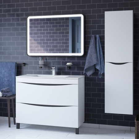 Тумба с раковиной Iddis Cloud CLO10WFi95K 100 см фото