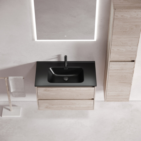 Тумба под раковину Sancos Libra LB80EG дуб галифакс натуральный фото