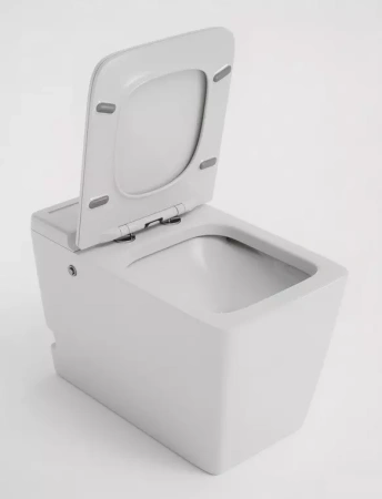 Унитаз напольный с импульсным смывом Grossman GR-PR-5501 с сиденьем фото