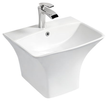 Раковина-моноблок подвесная SantiLine SL-4021 50x45 фото