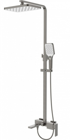 Душевая система Esbano BASCO (DS-GM) оружейная сталь фото