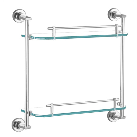 Полка двойная стеклянная Oute TG1800 TG1811-2 фото