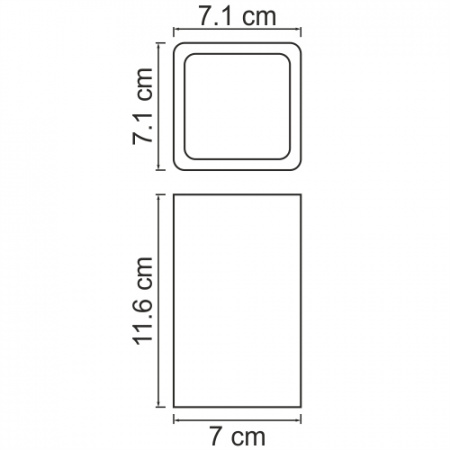 Стакан для зубных щеток WasserKRAFT Oder K-9628 фото