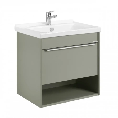 Тумба под раковину Акватон Хоуп 60 1A287201HP9D0 хаки фото