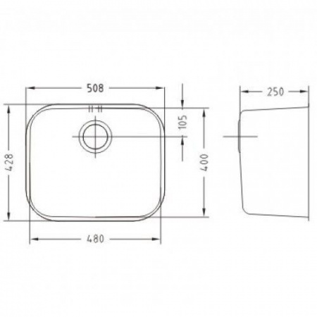Мойка для кухни Alveus Variant 10 (с увеличенной глубиной чаши) фото