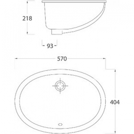 Раковина Artceram Diana DIL001 01 00 bi*0 фото