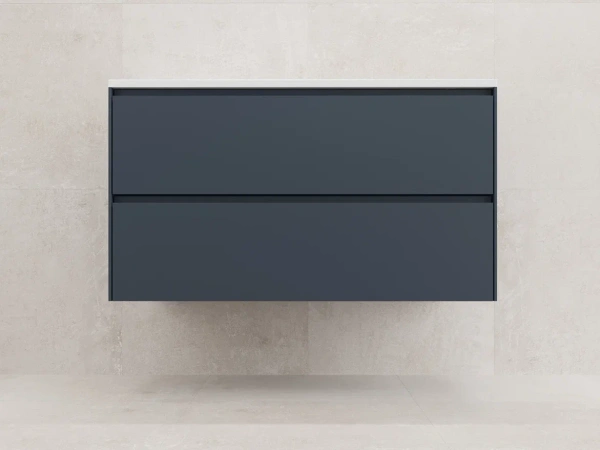 Тумба подвесная под раковину Style Line Лима 100 ЛС-00002353 графит фото