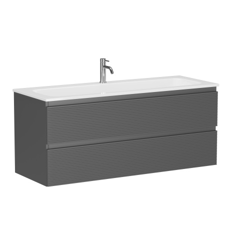 Тумба под раковину Sancos Folk FL120GS Grey soft фото