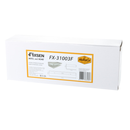 Металлическая полка Fixsen Hotel FX-31003F матовый хром фото