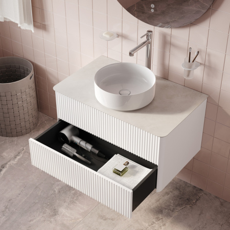 Тумба со столешницей Iddis Aiger AIG80W0i95K 80 см фото