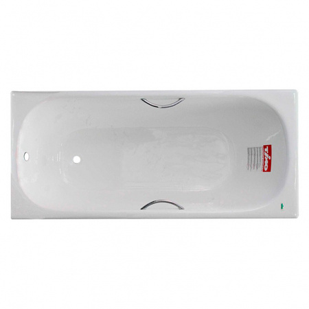 Чугунная ванна Timo Standard 3V 170x75 с ручками фото