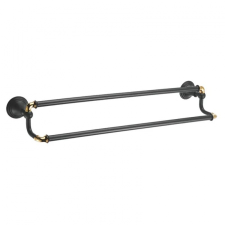 Полотенцедержатель двойной Fixsen Luksor FX-71602B фото