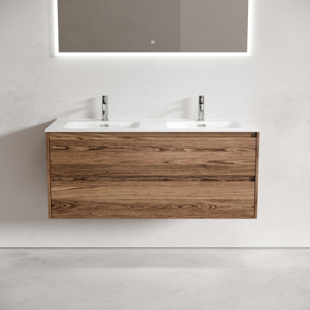 Тумба под раковину Sancos Libra LB120-2ECH дуб чарльстон фото