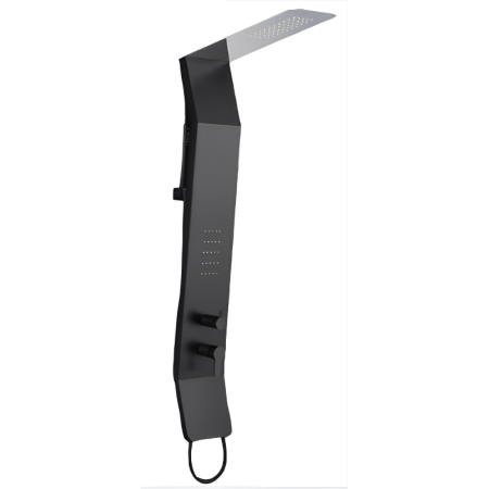 Душевая панель Cerutti SPA Chika СТ9255 черная матовая фото