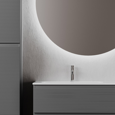 Тумба под раковину Sancos Folk FL100LGS Grey soft фото