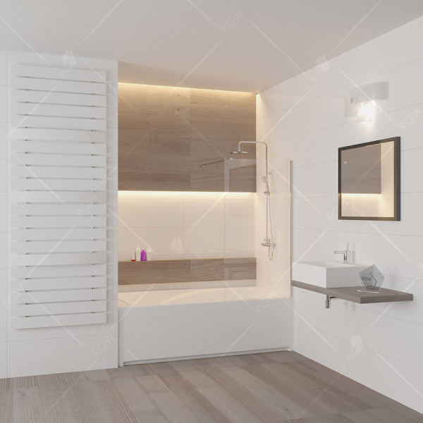 Шторка на ванну неподвижная RGW Screens SC-52 03115208-11 80 см прозрачное стекло фото