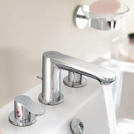 Смеситель для раковины двухвентильный Grohe Eurostyle Cosmopolitan 20208002 фото