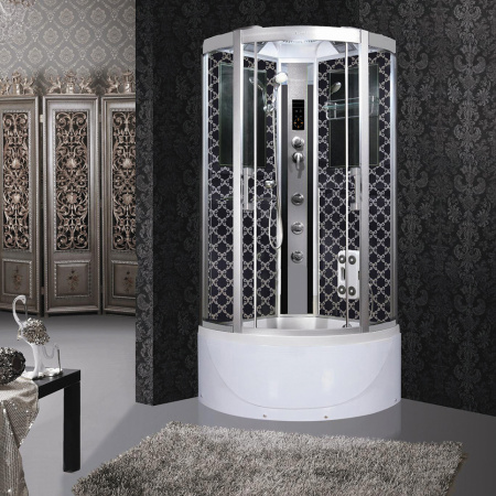 Душевая кабина Aqua Joy Modern AJ-3960B 90x90x215 фото