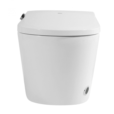 Электронный унитаз-биде импульсный Abber Bequem AC1119S с инсталляцией AC0101P2 фото