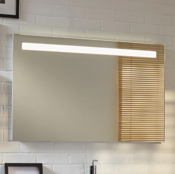 Зеркало с подсветкой и подогревом Jacob Delafon Parallel EB1416-NF 100x65 фото