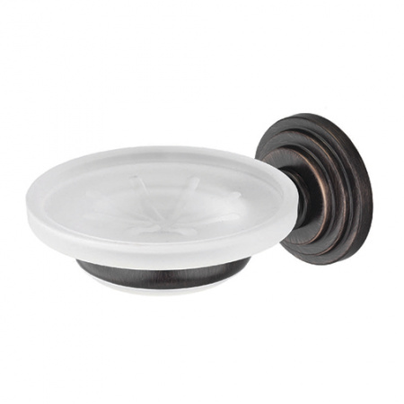 Мыльница настенная стеклянная WasserKRAFT Isar К-7329 фото