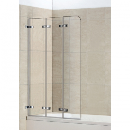 Шторка для ванны складная WeltWasser WW100 100ZD3-75 75 см прозрачное стекло фото