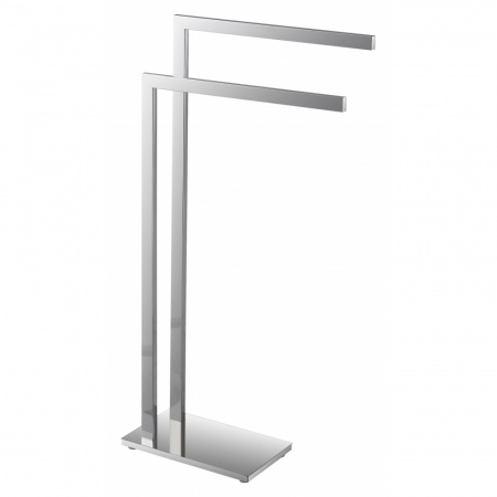 Стойка для туалета с двойным держателем для полотенец Bemeta Beta 132836022 фото