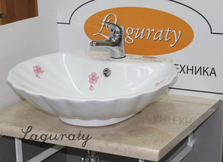 Накладная раковина Laguraty 320 Decor фото