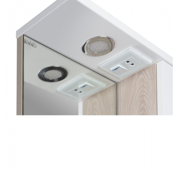 Зеркало со шкафчиком Iddis Sena 50 см SEN5000i99 фото