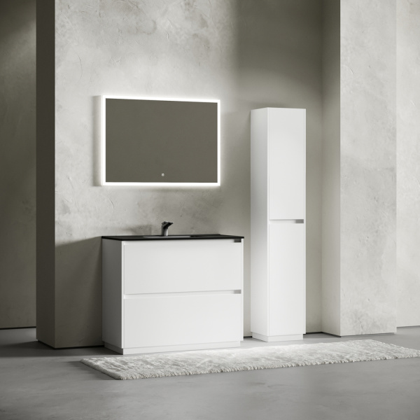 Тумба под раковину Sancos Libra Floor LB100FW белая фото