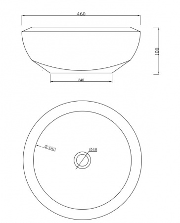 Накладная раковина Artceram Blend BLL001 01 00 bi*0 46х46 фото