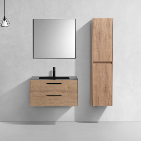 Тумба под раковину Vincea Chiara 2D VMC-2C2800NO N.Oak 80 см фото
