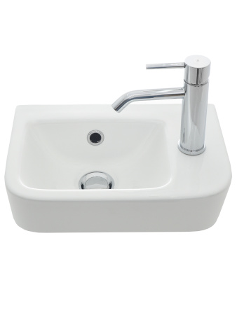 Раковина накладная AQM5006R 375х245х135 R фото