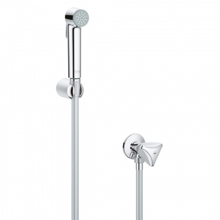 Гигиеническая лейка с угловым вентилем Grohe Tempesta-F 27514001 фото