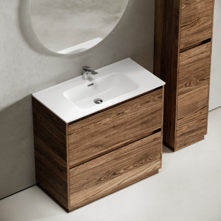 Тумба под раковину Sancos Libra Floor LB90FECH дуб чарльстон фото