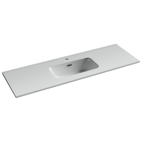 Раковина Ceramica Nova Compact CN7028 121x39 фото