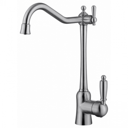 Смеситель для кухни кухни с фильтром для воды Kaiser Vincent 31944-5 серебро фото