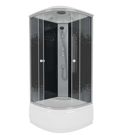 Душевая кабина Niagara NG-7507-14BLACK 80x80 фото