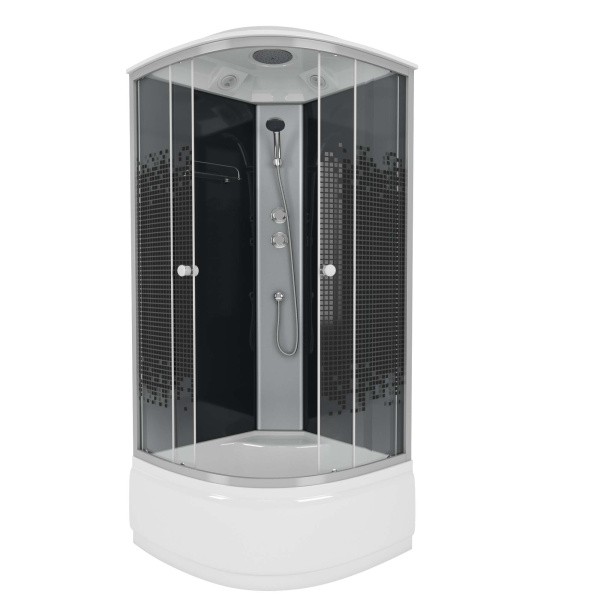 Душевая кабина Niagara NG-7507-14BLACK 80x80 фото