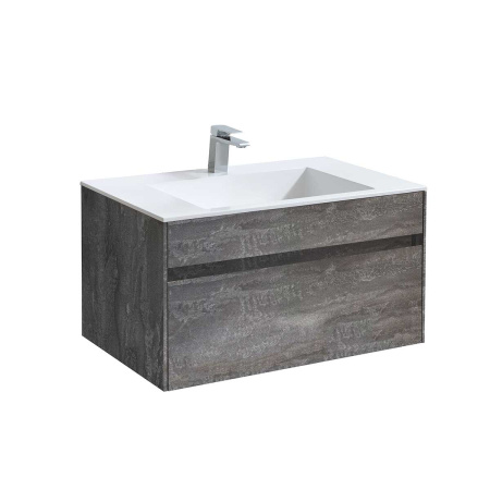 Тумба под раковину Vincea Chiara VMC-2C800GS G.Stone 80 см фото