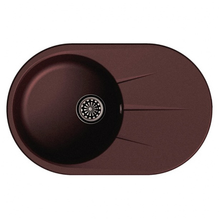 Мойка кухонная Ewigstein Rund R- 50F шоколад фото