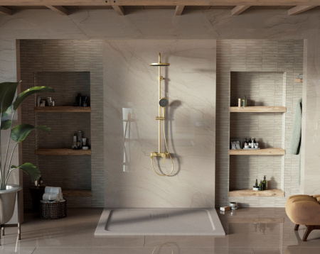 Душевая система Vincea VSFS-413BG брашированное золото фото