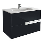 Тумба с раковиной Roca Victoria Nord Black Edition ZRU9000097 80 см Тумба с раковиной Roca Victoria Nord Black Edition ZRU9000097 80 см