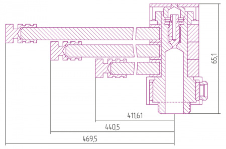 Вешалка для водяных полотенцесушителей Сунержа Веер 03-2002-0460 фото
