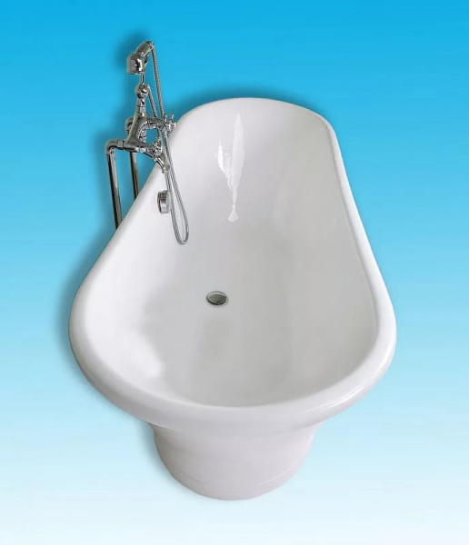 Чугунная ванна Elegansa Sabine White 170х70 на ножках фото