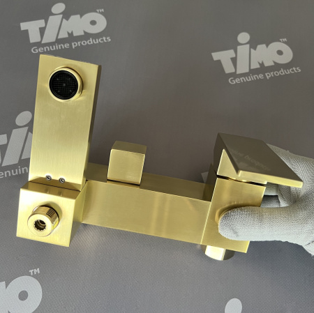 Душевая система (стойка) Timo Selene SX-2013/17 матовое золото фото